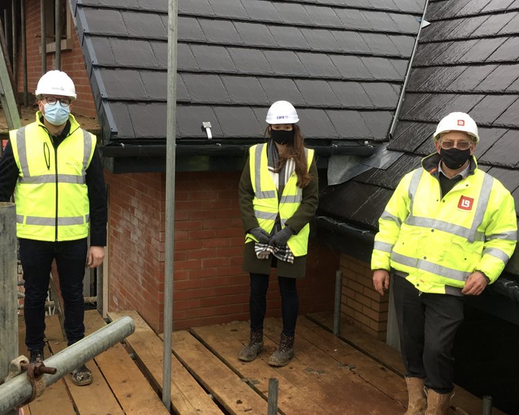 Team behind multi-million-pound Chichester care home celebrates ‘topping out’
